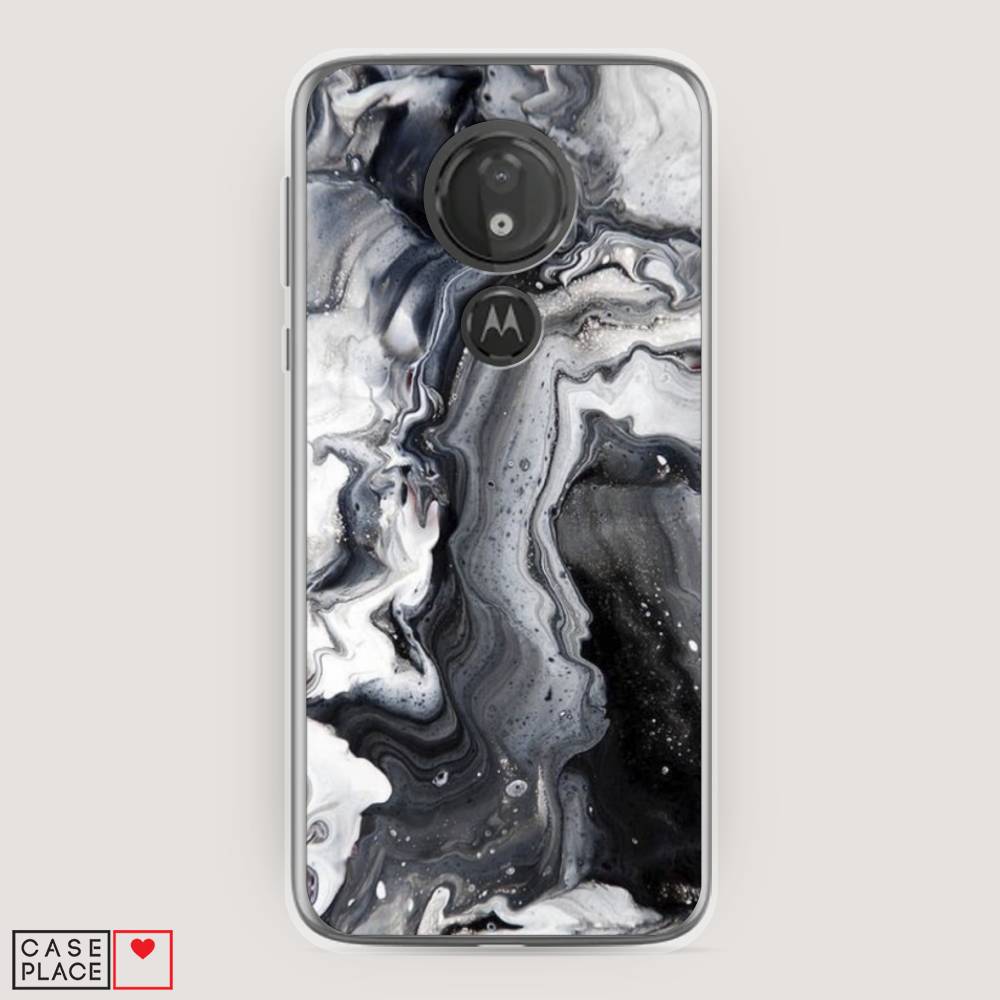 

Чехол Awog на Motorola Moto G7 Power / Моторола Мото G7 Power "Бело-черные сложные полосы", Разноцветный, 241350-3