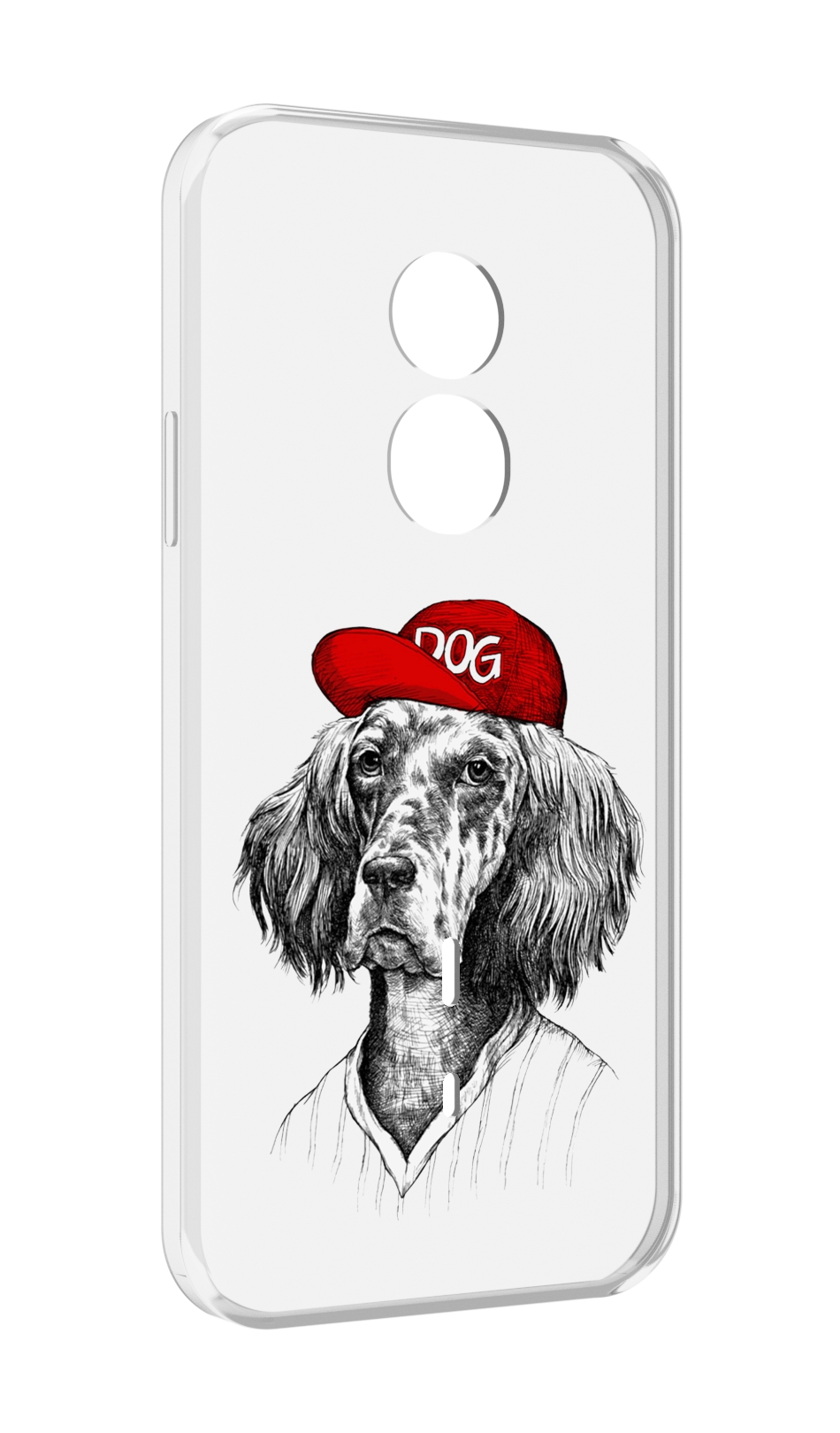 

Чехол MyPads дог для Doogee S51, Прозрачный, Tocco