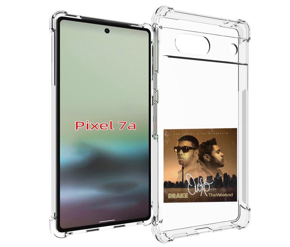 

Чехол MyPads Drake & The Weeknd - OVOXO для Google Pixel 7A, Tocco