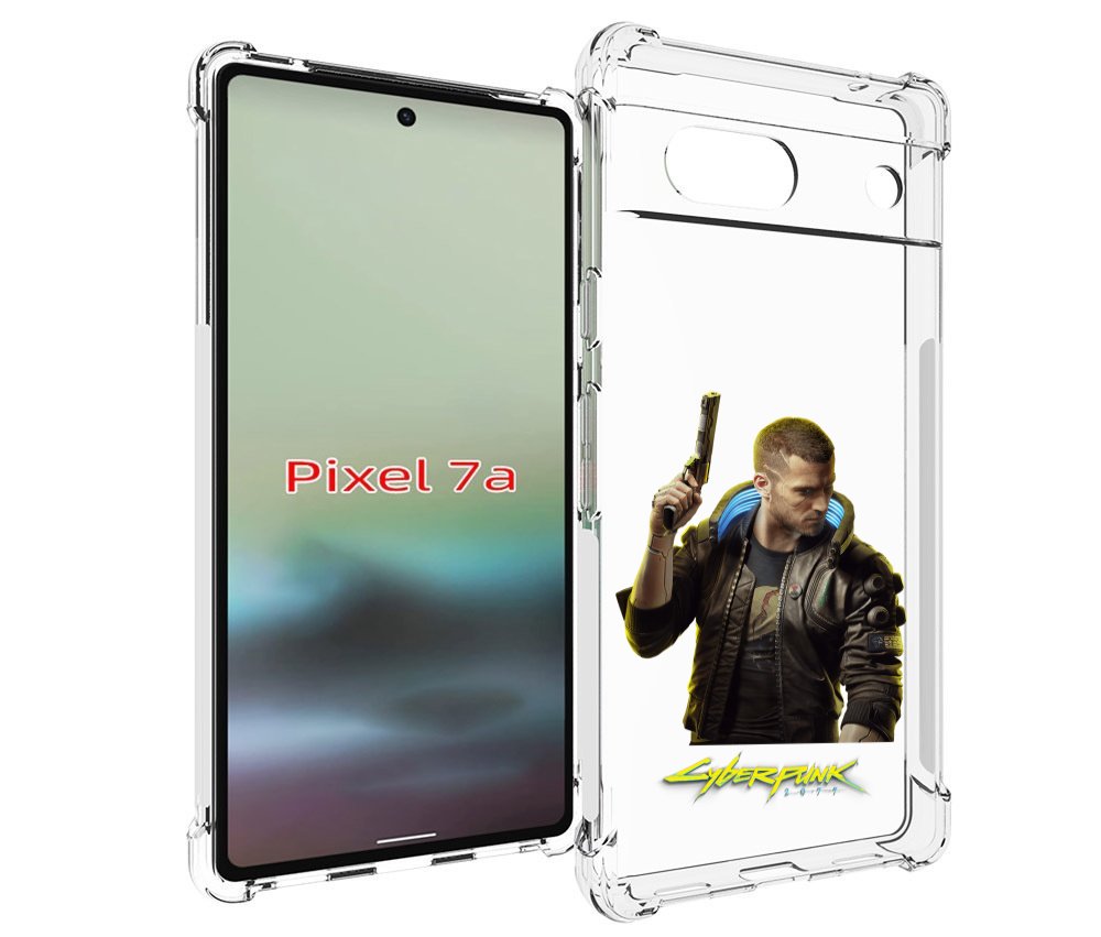 

Чехол MyPads Cyberpunk-2077 для Google Pixel 7A, Tocco