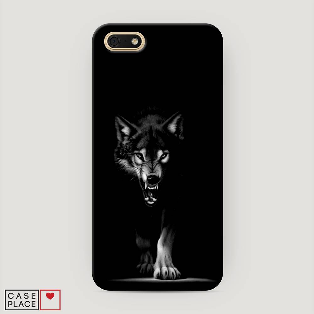 

Чехол Awog "Волк выходит из ночи" для Huawei Y5 Prime 2018, 66320-1