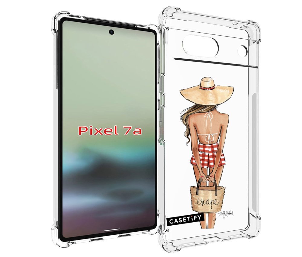 

Чехол MyPads CASETiFY женский для Google Pixel 7A, Tocco