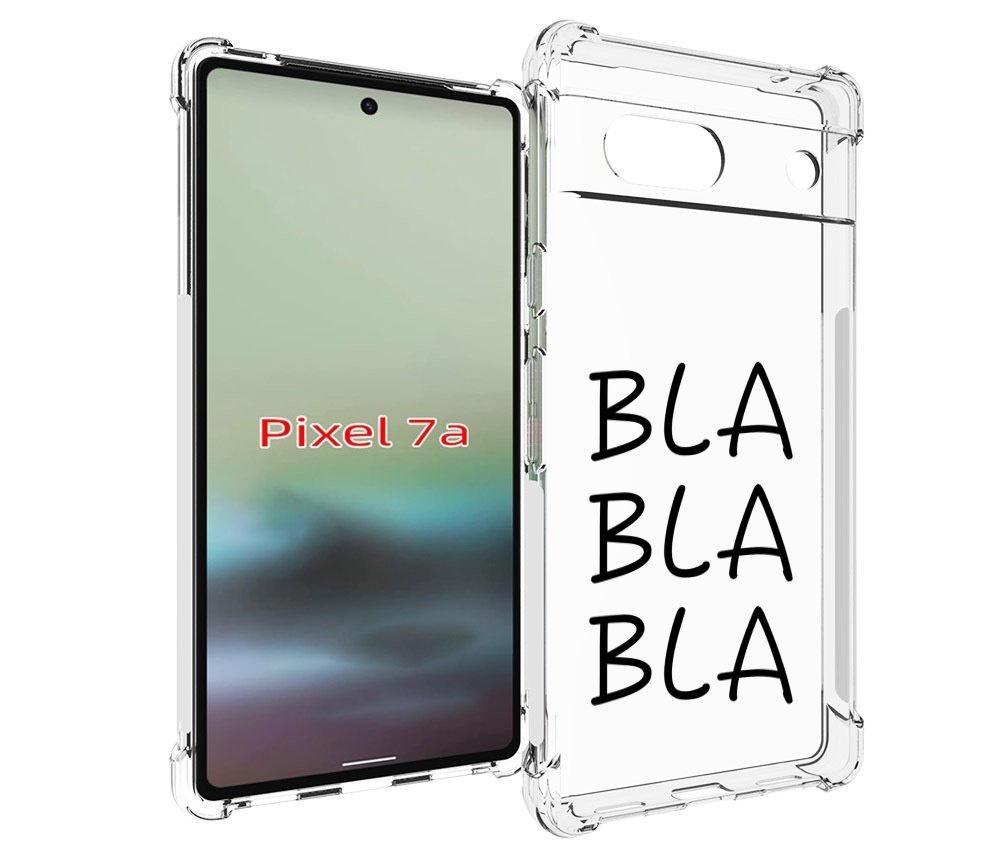 

Чехол MyPads Bla-Bla для Google Pixel 7A, Tocco
