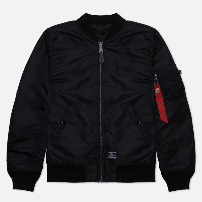 

Мужская куртка бомбер Alpha Industries L-2B Bloodchit Gen II Flight чёрный, Размер L, Черный, L-2B Bloodchit Gen II Flight