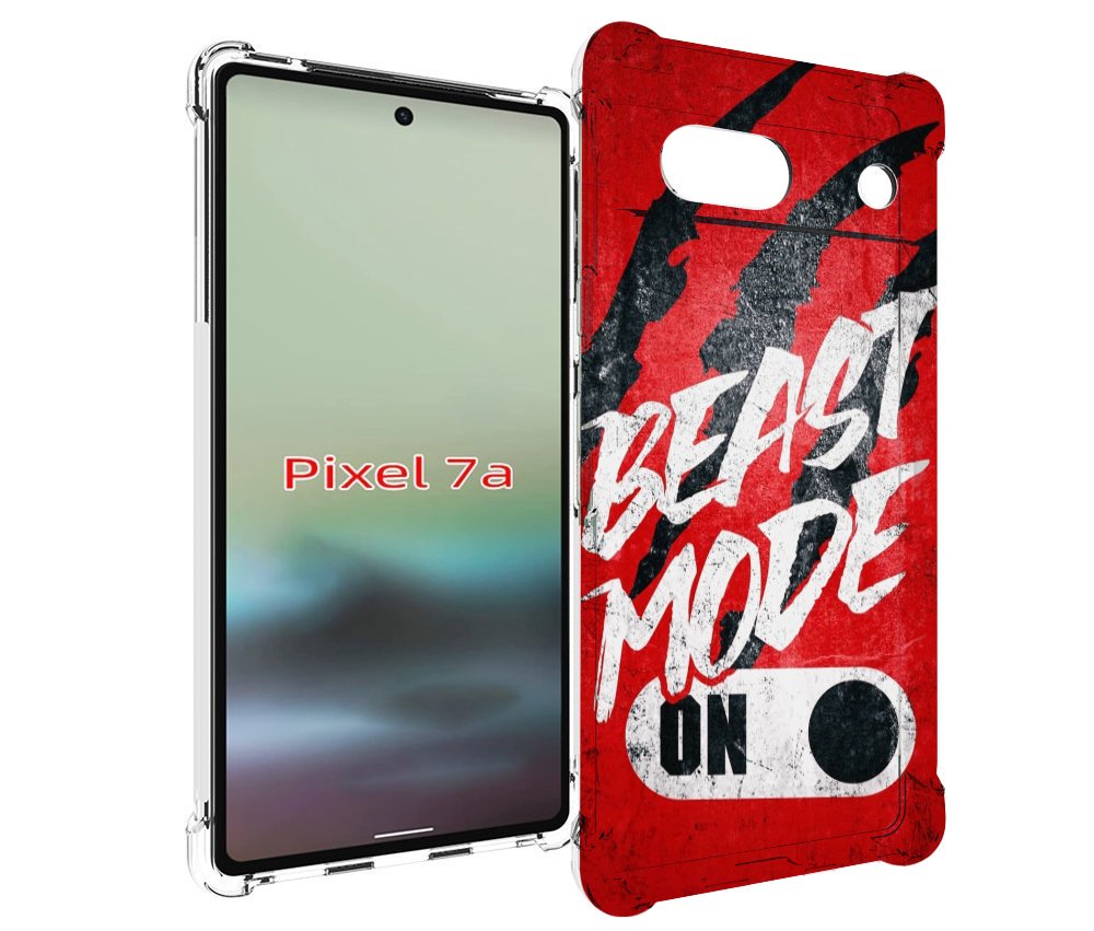 

Чехол MyPads BEAST inside You для Google Pixel 7A, Tocco