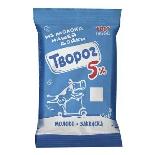 Творог мягкий Молоко нашей дойки 5% БЗМЖ 180 г