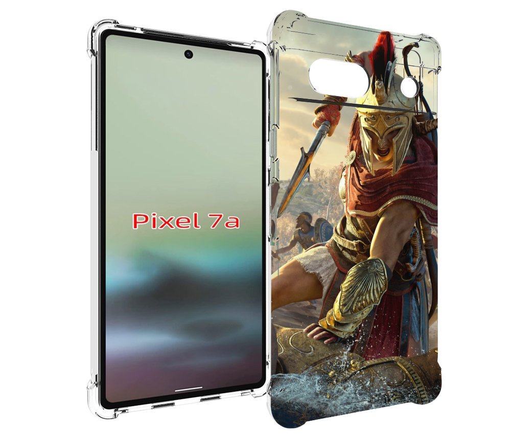 

Чехол MyPads Assassin's Creed Odyssey Kassandra мужской для Google Pixel 7A, Tocco
