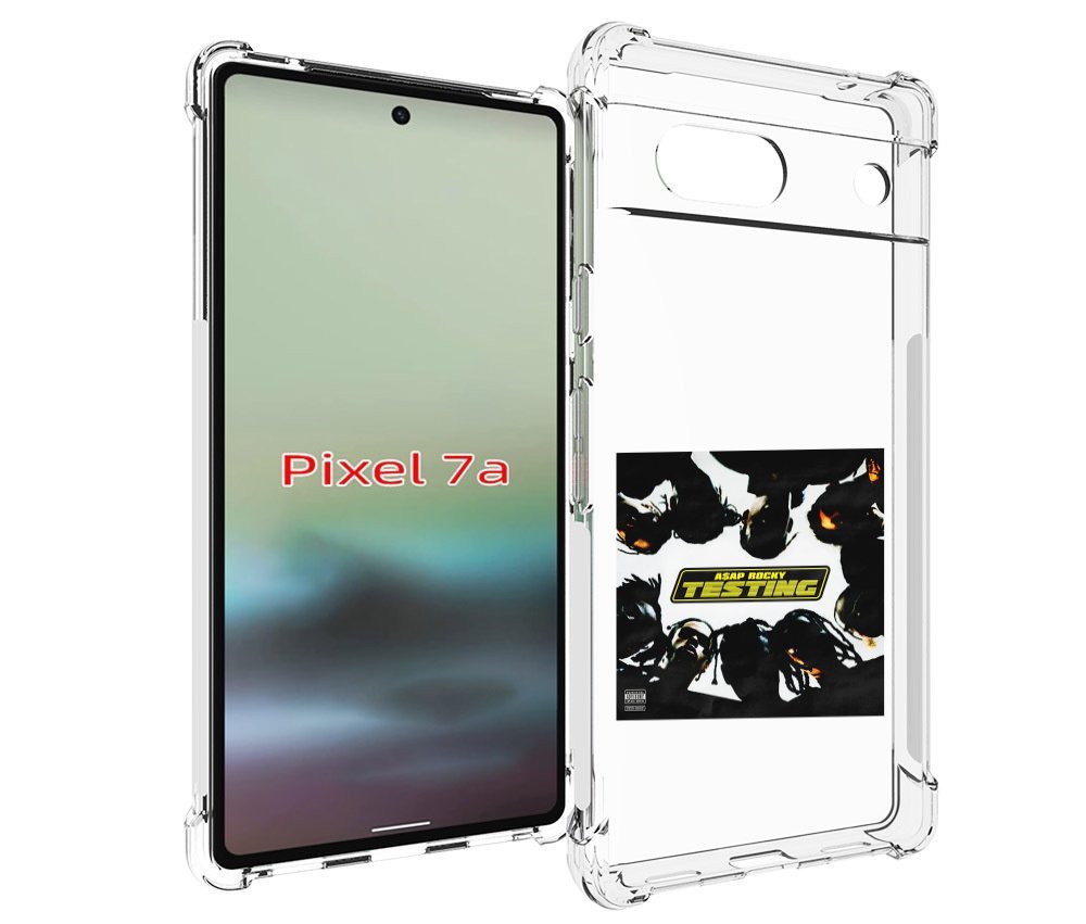 

Чехол MyPads ASAP Rocky - TESTING для Google Pixel 7A, Tocco