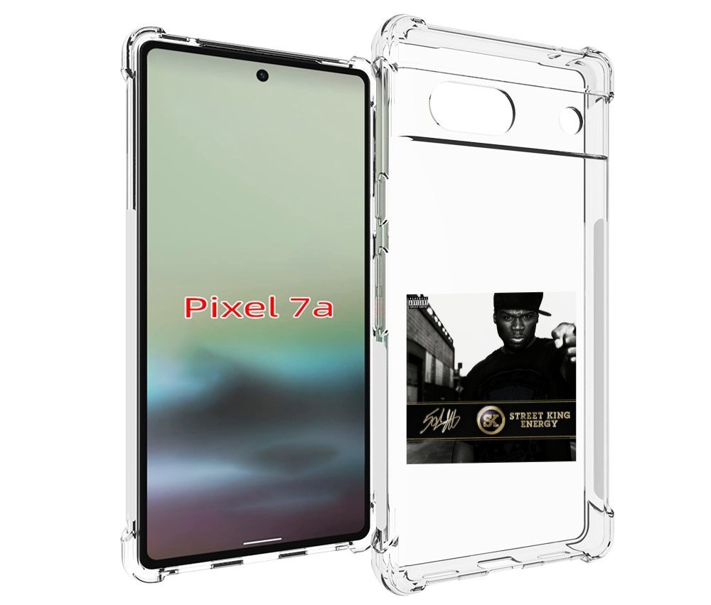 

Чехол MyPads 50 Cent - Street King Energy для Google Pixel 7A, Tocco