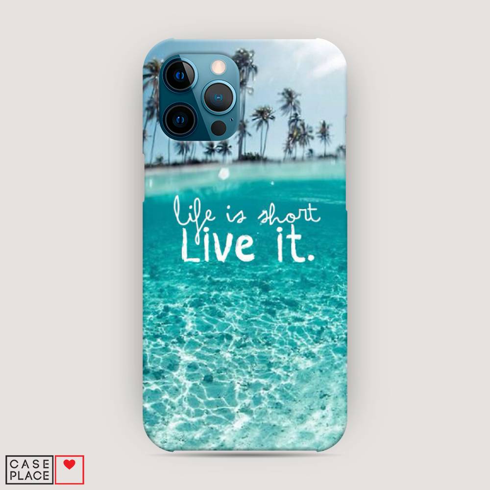 

Пластиковый чехол "Live it" на Apple iPhone 12 Pro Max, 12720-5