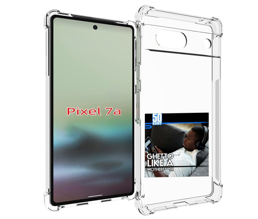 

Чехол MyPads 50 Cent - Ghetto Like A Motherfucker для Google Pixel 7A, Tocco