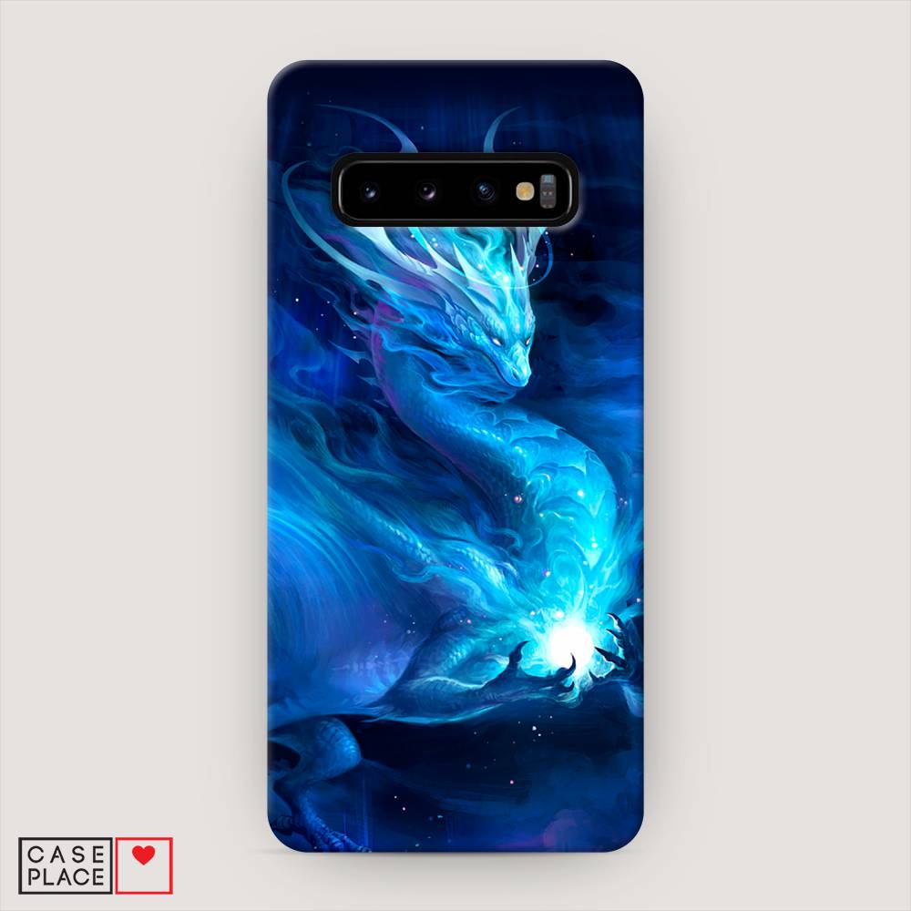 

Пластиковый чехол "Лунный дракон" на Samsung Galaxy S10, 27020-1