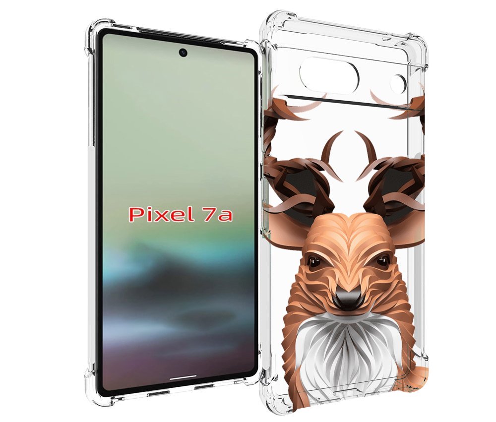 

Чехол MyPads 3D-олень для Google Pixel 7A, Tocco