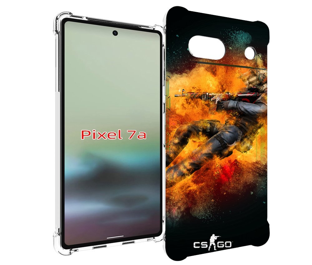 

Чехол MyPads CS-go Контр-террорист для Google Pixel 7A, Tocco