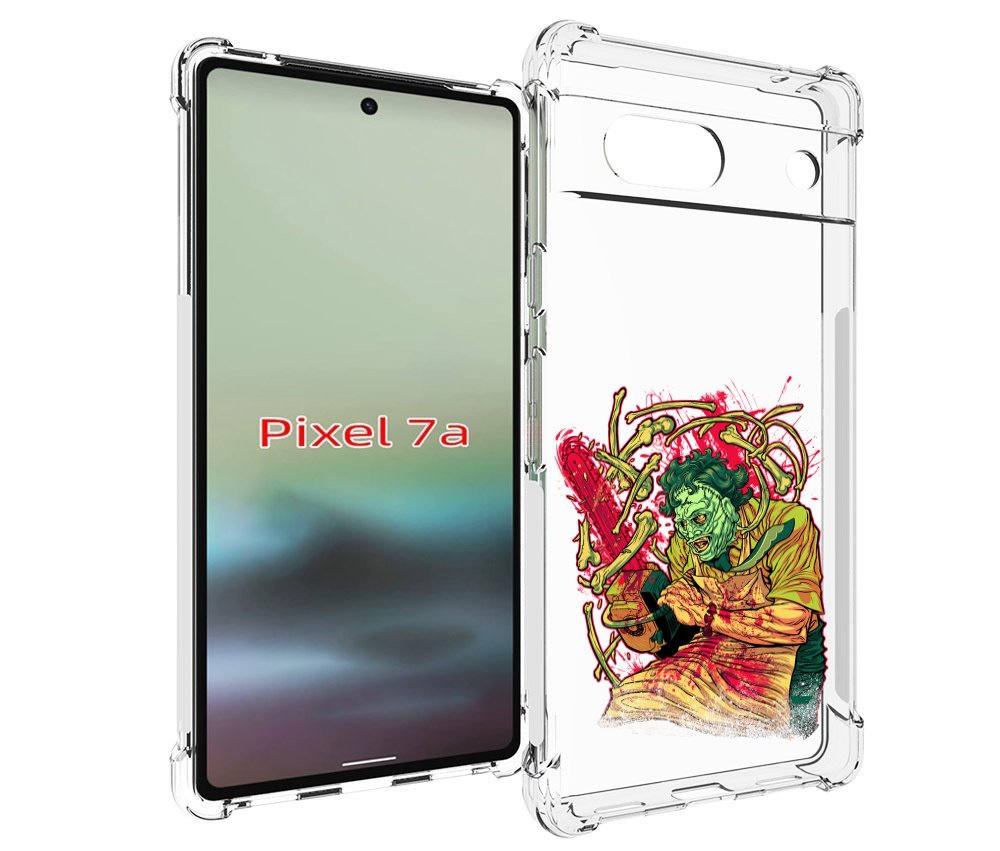 

Чехол MyPads яркий мясник для Google Pixel 7A, Tocco