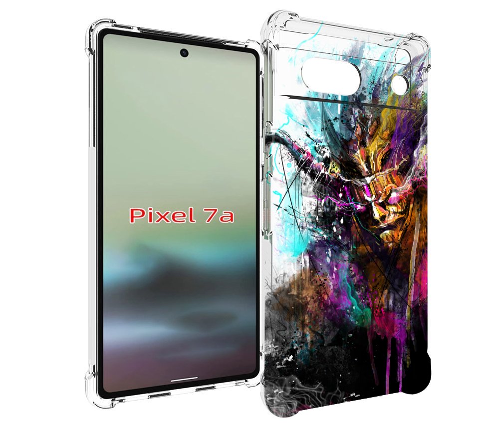 

Чехол MyPads яркий дьявол для Google Pixel 7A, Tocco