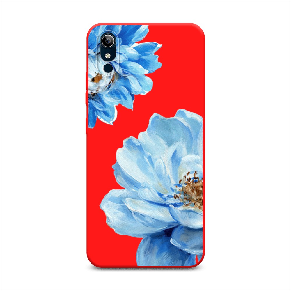 

Чехол Awog на Vivo Y91c/Y1s "Голубые клематисы", Разноцветный, 263253-1