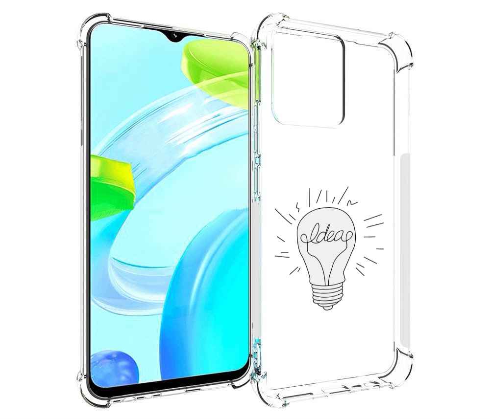 Чехол MyPads лампочка-с-идеей для Tecno Phantom X2