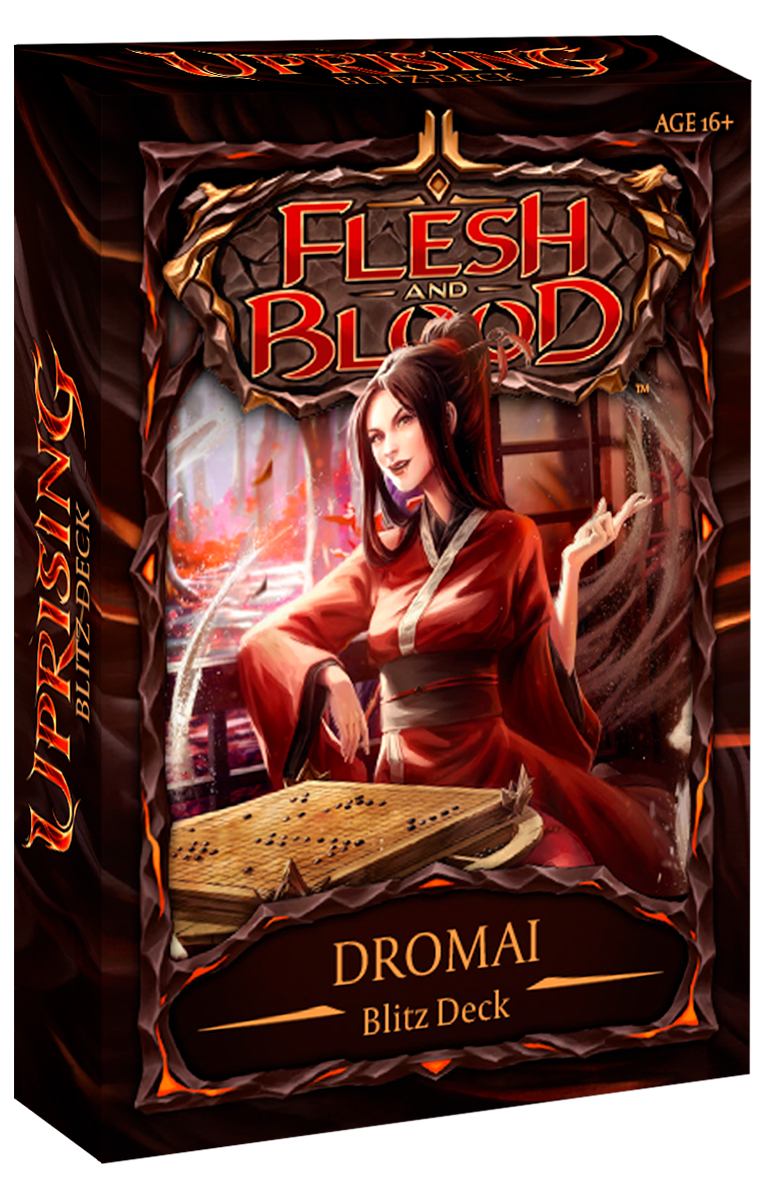 Настольная игра Flesh and Blood TCG: Стартовая колода Dromai издания Uprising англ 305457