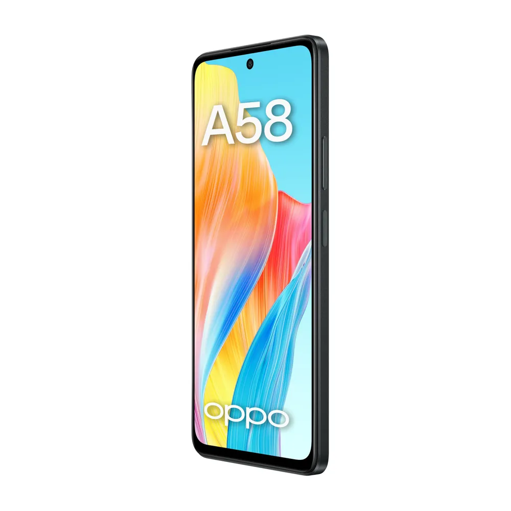 Смартфон Oppo A58 6/128GB блестящий черный (631001000333)