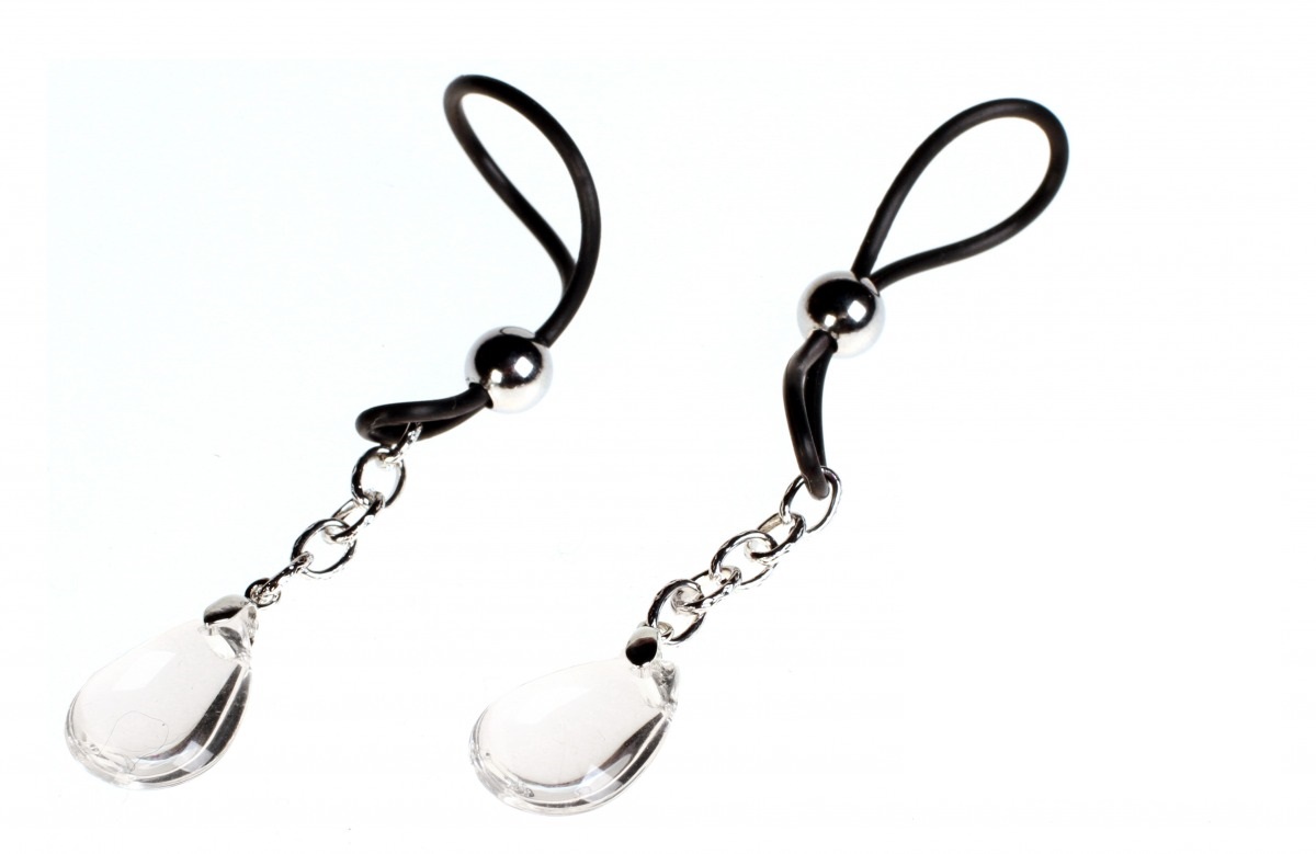 Подвески California Exotic Novelties Crystal для сосков с прозрачным кристаллом