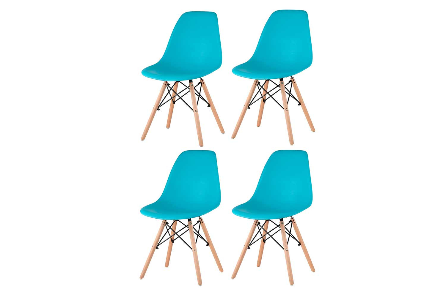 комплект стульев eames dsw 4 шт