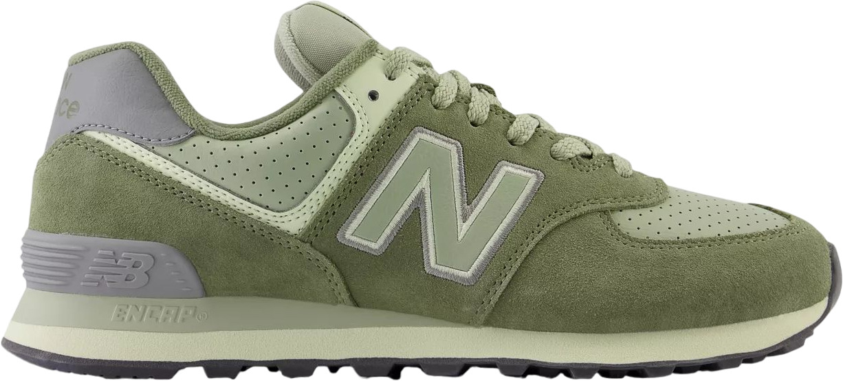 

Кроссовки унисекс New Balance 574 зеленые 13 US, Зеленый, 574