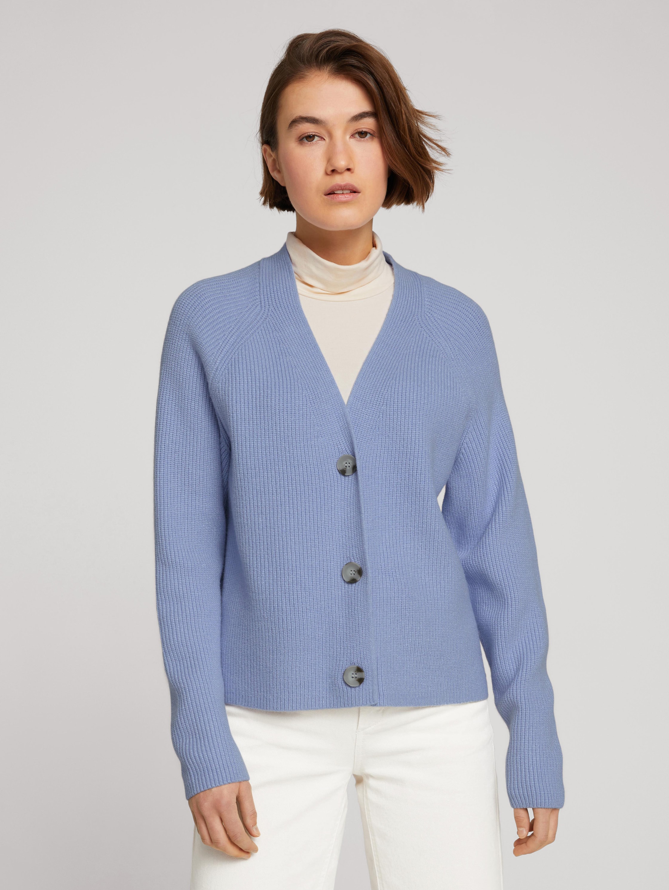 

Кардиган женский TOM TAILOR 1030000 синий S, 1030000