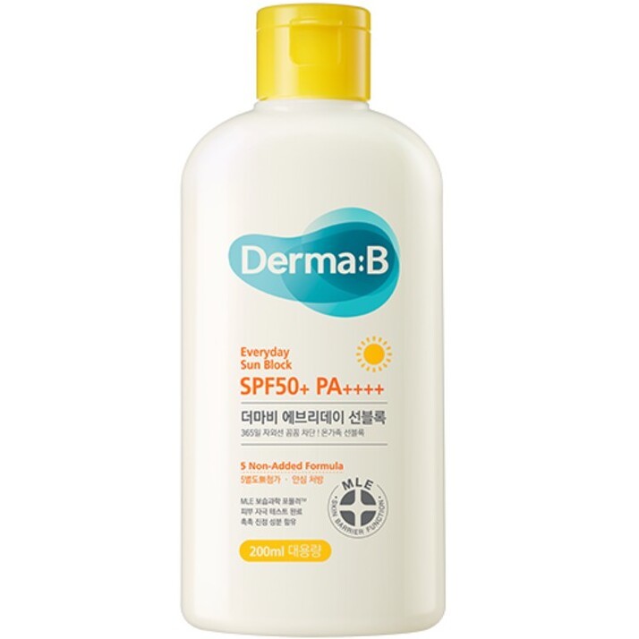 

Солнцезащитный лосьон для кожи лица и тела Derma-B everyday sun block SPF50+ PA++++, Солнцезащитное средство