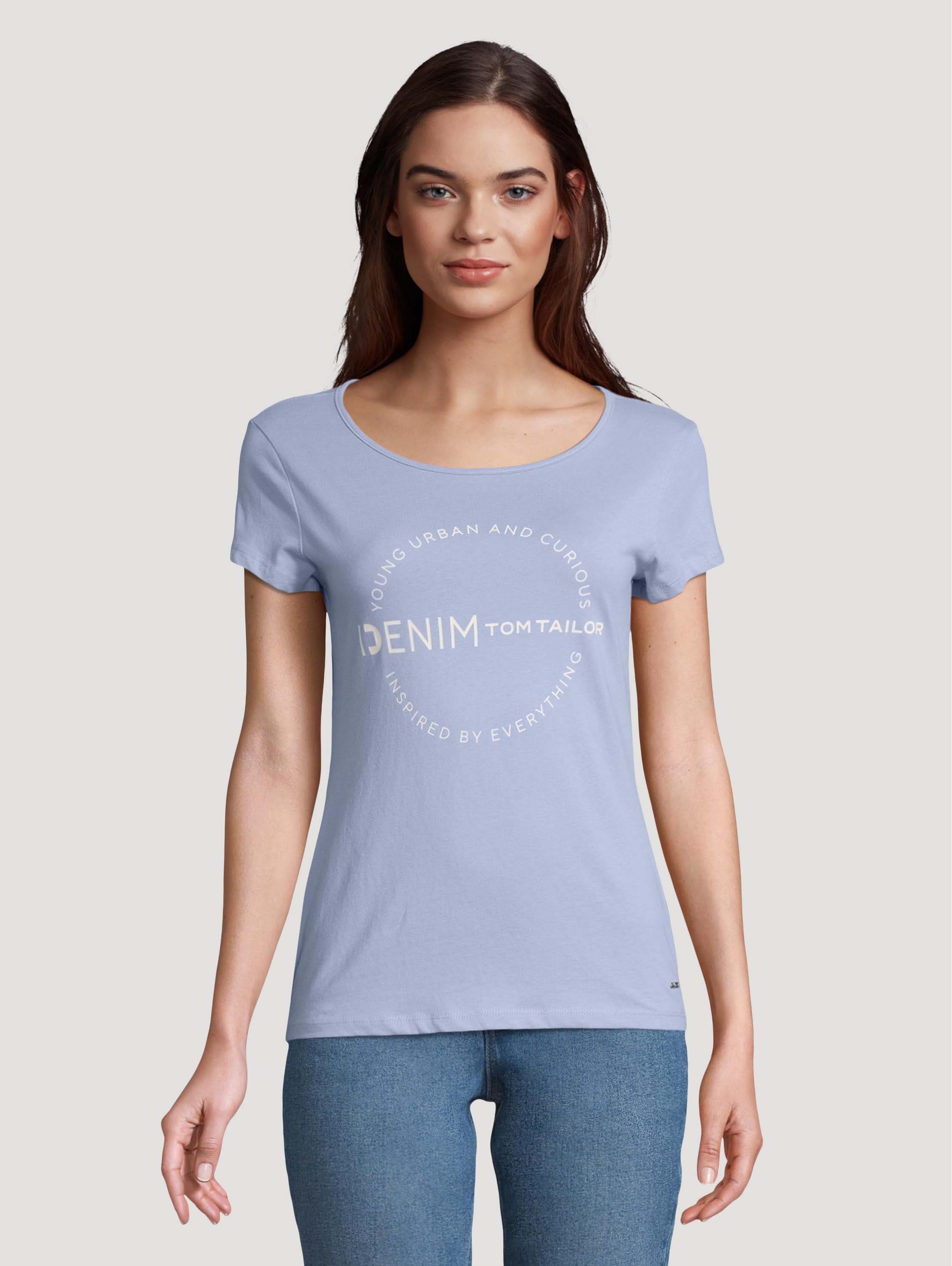 

Футболка женская TOM TAILOR 1031977 синяя 2XL, 1031977