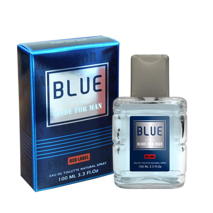 Туалетная вода мужская Made For Man Blue, 100 мл button blue мягкая игрушка морской котик