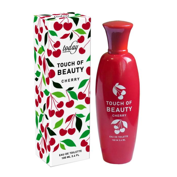 фото Туалетная вода женская touch of beauty cherry, 100 мл delta parfum