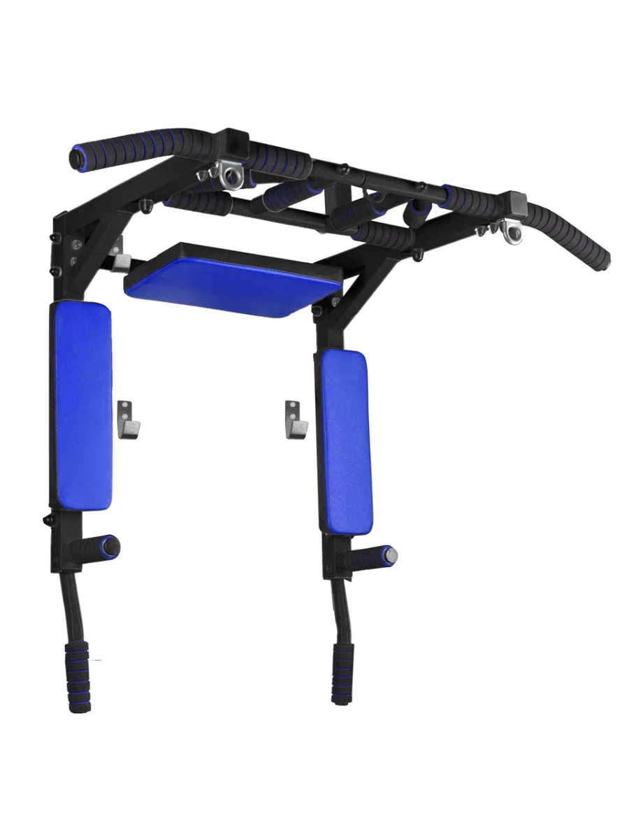 Турник-Брусья-Пресс 3в1 Sportlim Мультихват Черно-синий 6230₽