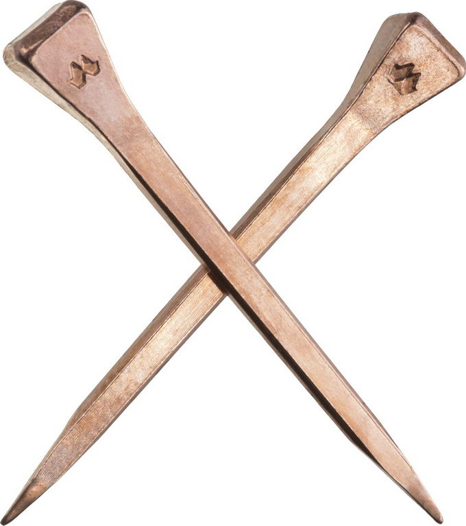 

Гвозди ковочные Mustad E-slim Copper 3 (250 шт), Золотистый, Mustad E-slim Copper 3 (250 шт) гвозди ковочные
