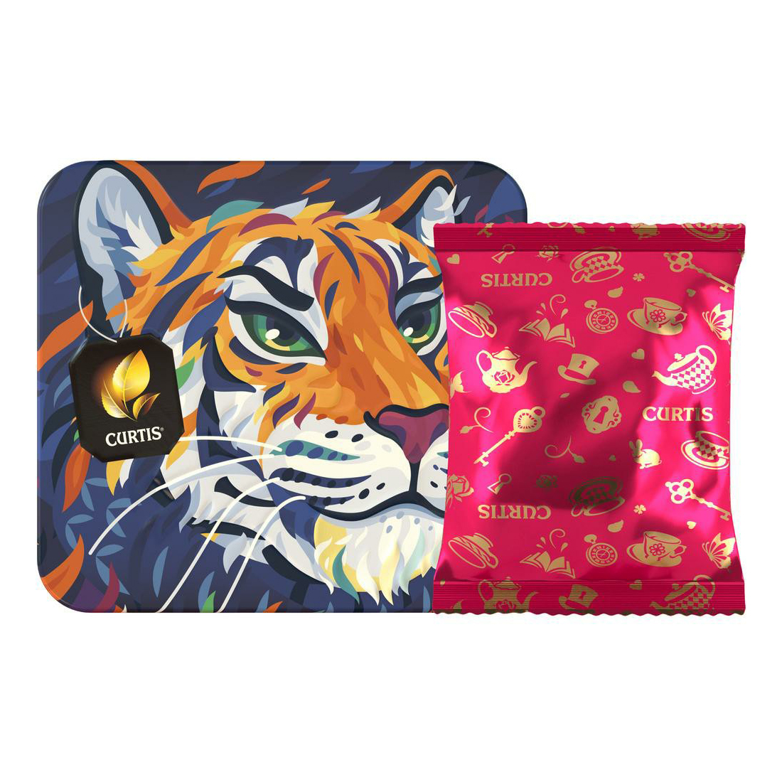 фото Чай черный curtis art collection tiger листовой 50 г