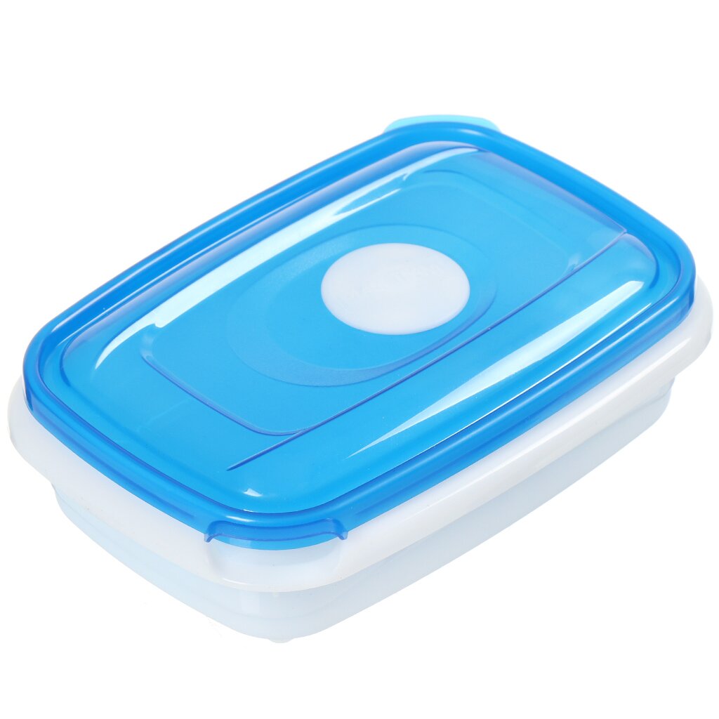 

Емкость для СВЧ MICRO TOP BOX прямоугольная 0,3л голубой прозрачный PT1540ГПР-22РN