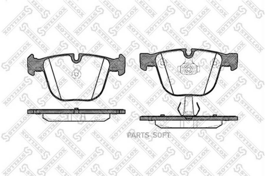 

Колодки дисковые з. BMW E65/E66 4.5/6.0/4.0D 01> 903 000-SX =892 00=571991B