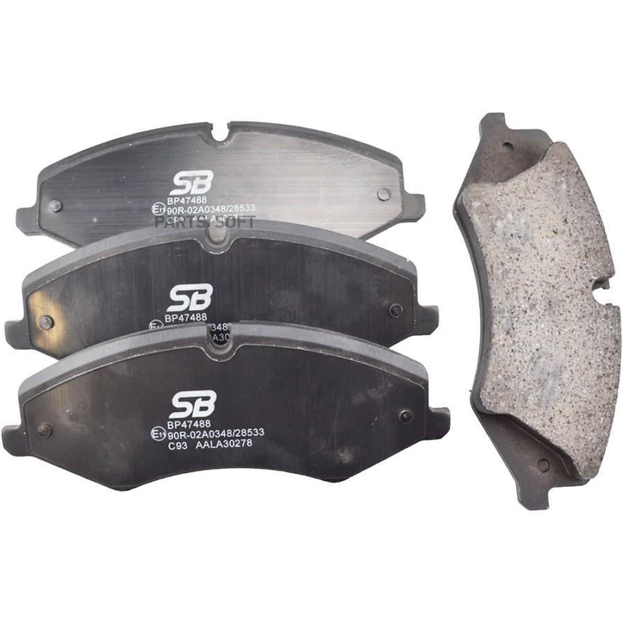 

Колодки тормозные передние (LR DISCOVERY 09-/ RANGE ROVER SPORT 09-) BP47488