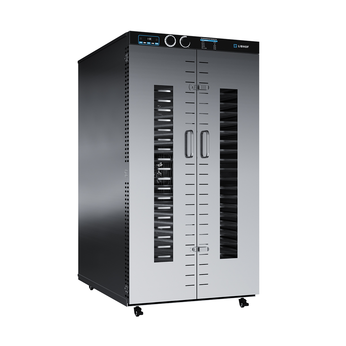 Сушилка для овощей и фруктов Libhof FDT-24 серебристая