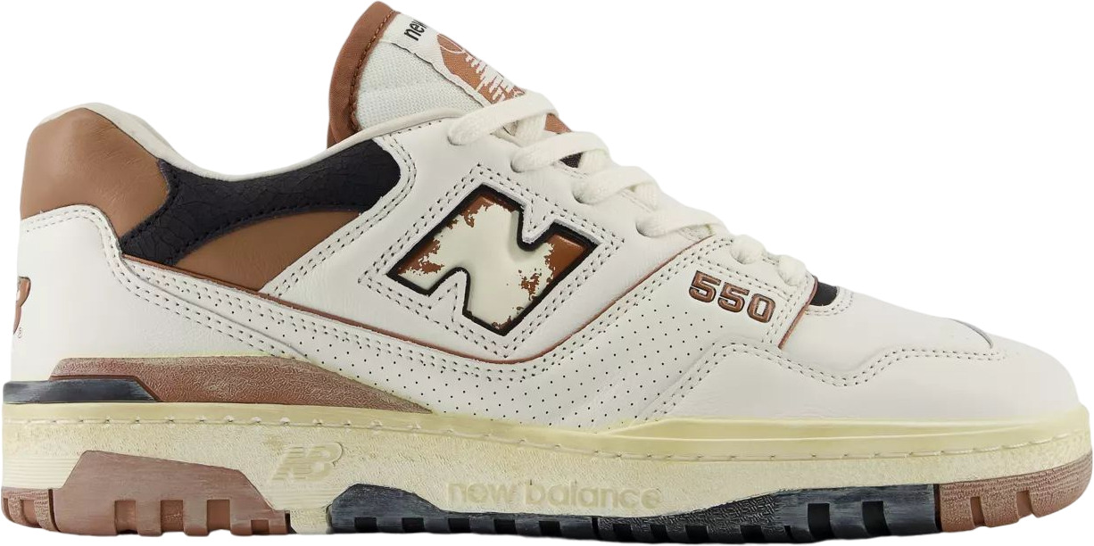 

Кеды мужские New Balance 550 белые 4 US, Белый, 550