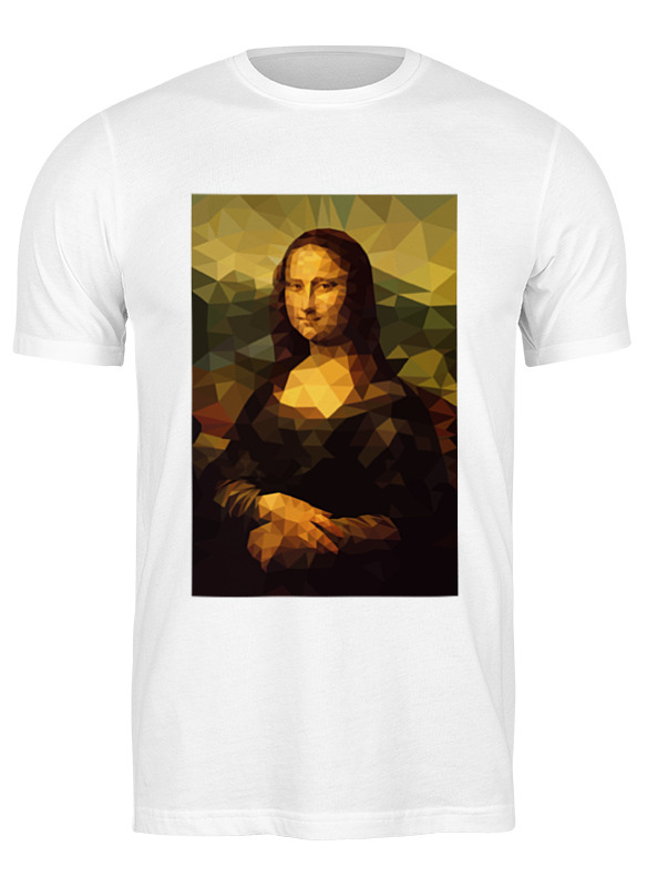 

Футболка женская Printio Мона лиза (mona lisa) белая 2XL, Белый, Мона лиза (mona lisa)