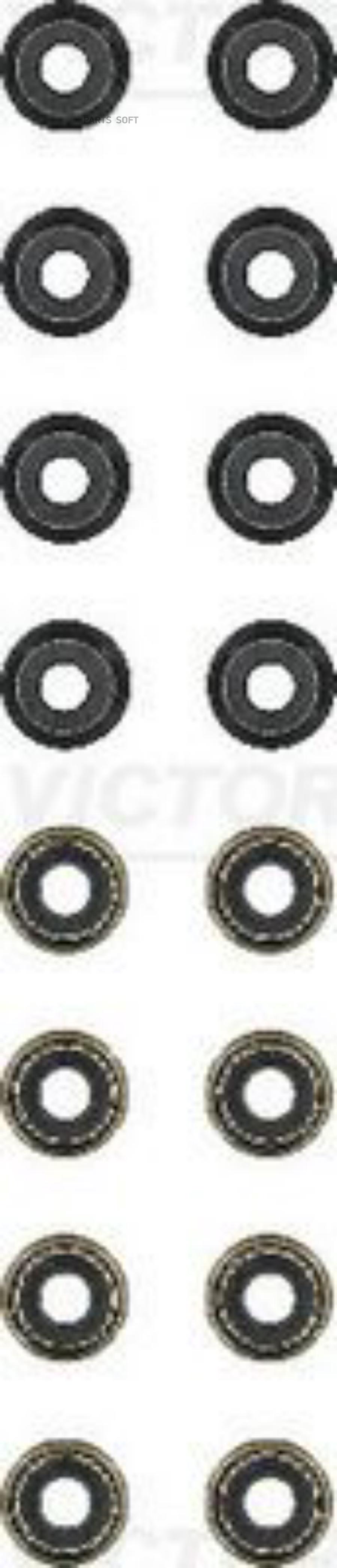

12-53093-01_к-кт колпачков маслосъемных (16) Toyota Yaris 1.3/1.5 NZ-FE 99>