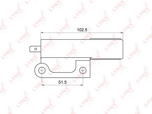 

Натяжитель Ремня Грм Pt-1013 Nsii0009541389 LYNXauto арт. PT1013