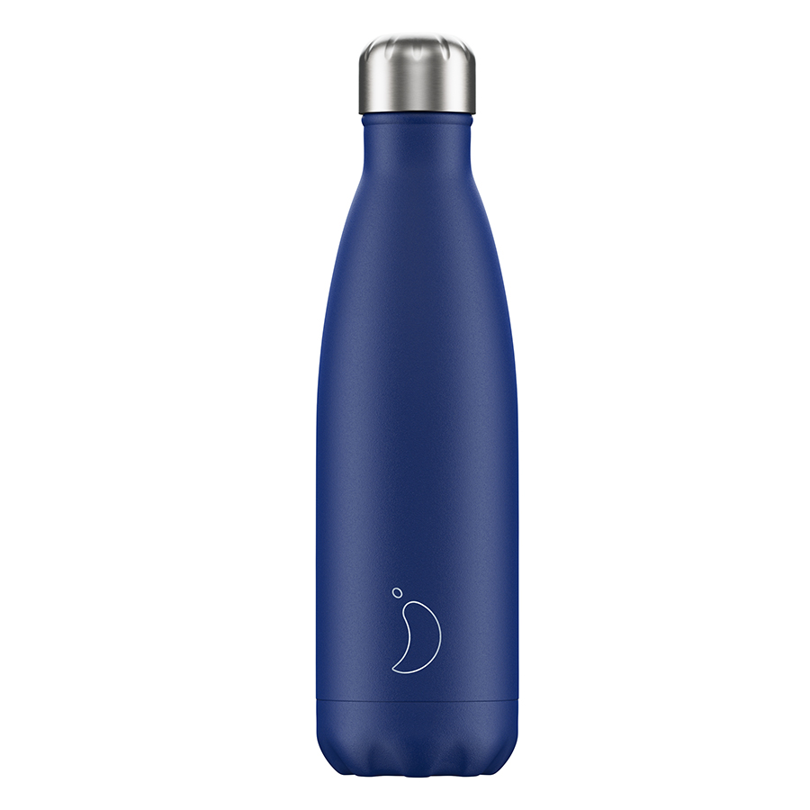 Chilly's Bottles (500 мл) Matte Blue B500MABLU