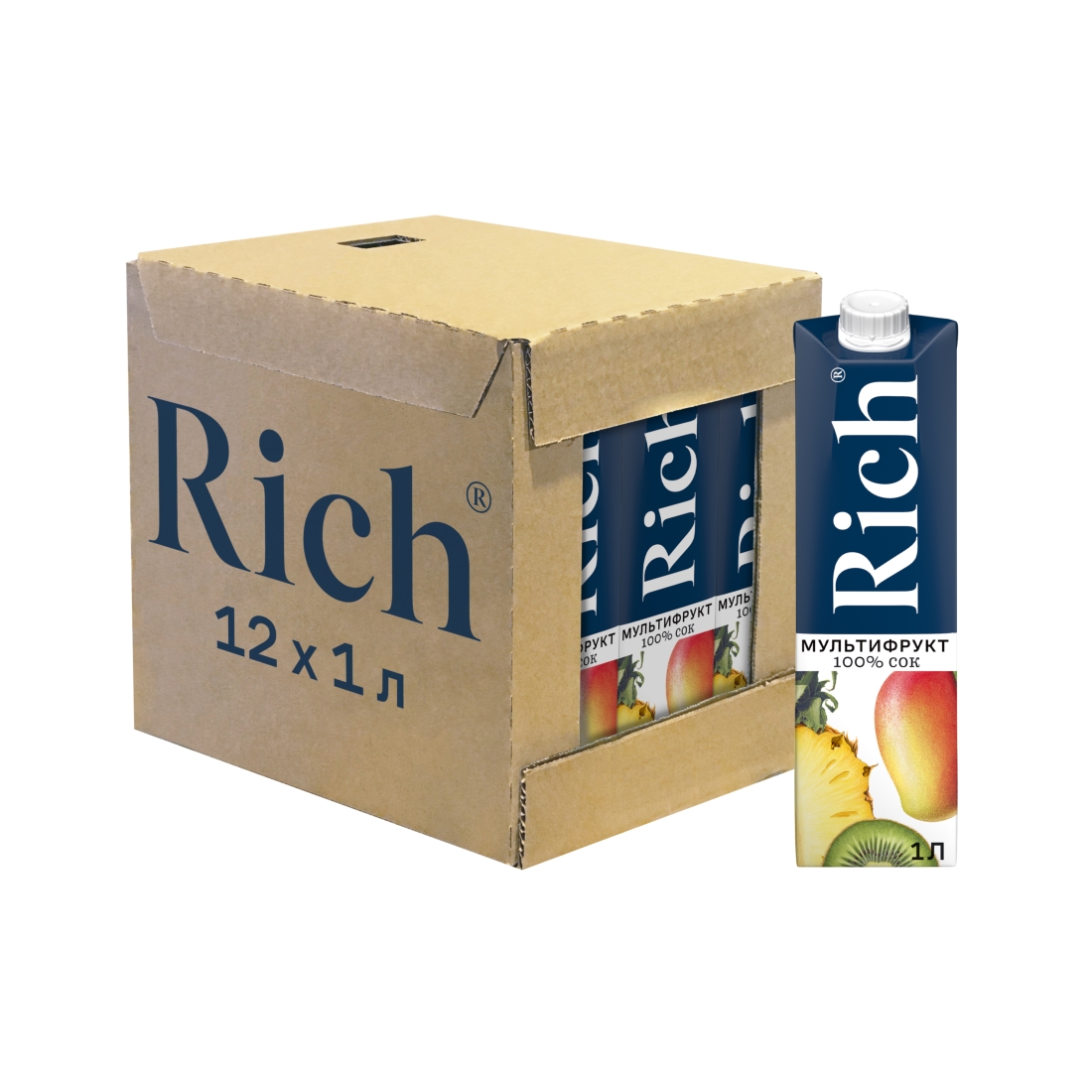 

Сок Rich мультифрукт