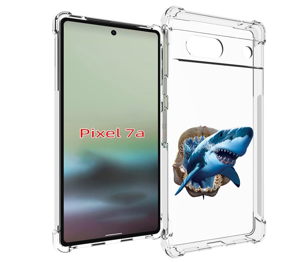 

Чехол MyPads челюсти для Google Pixel 7A, Tocco
