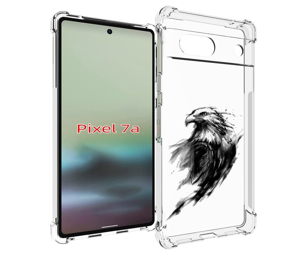 

Чехол MyPads чб птица для Google Pixel 7A, Tocco