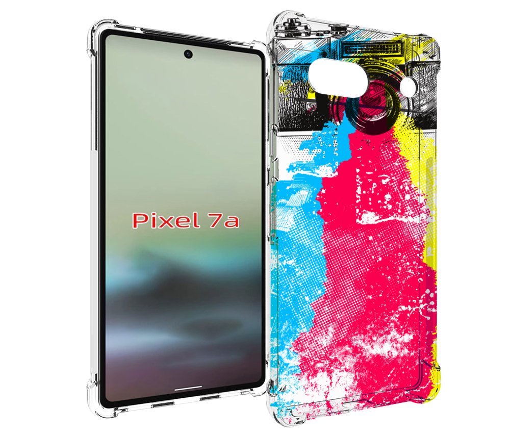 

Чехол MyPads цветной фотоаппарат для Google Pixel 7A, Tocco