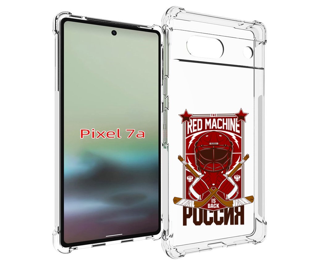 

Чехол MyPads хоккей россия для Google Pixel 7A, Tocco