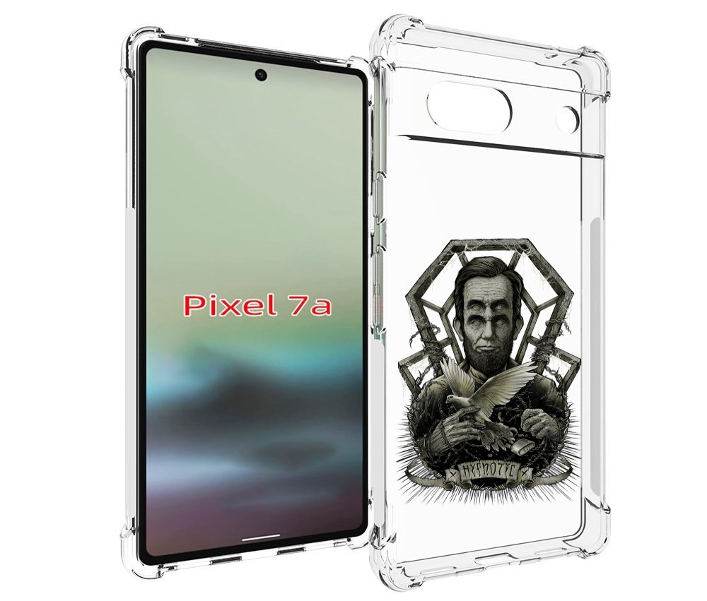 

Чехол MyPads франклин абстракция для Google Pixel 7A, Tocco